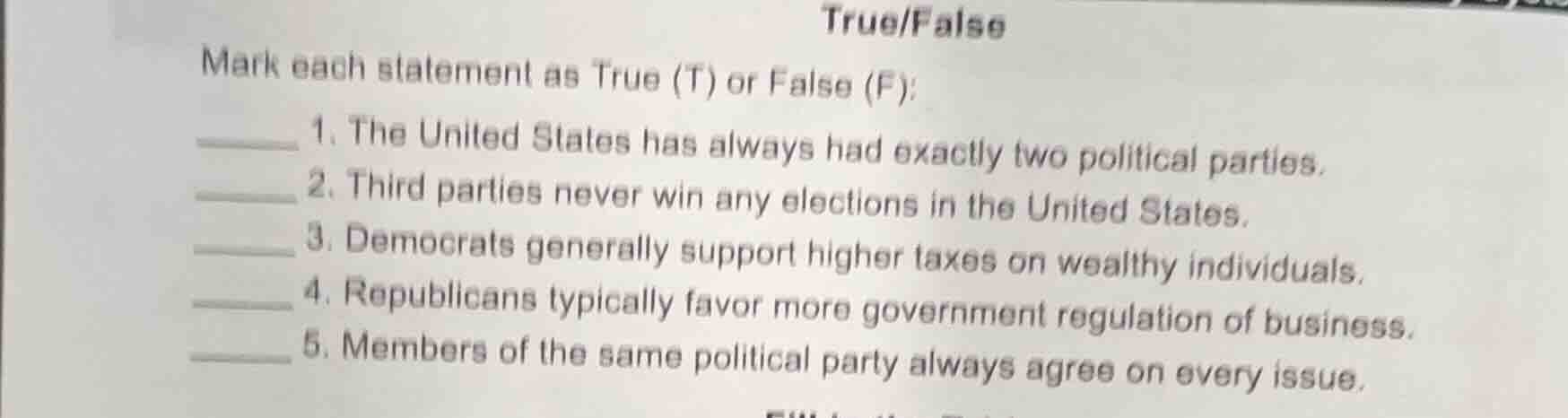 true/false mark each statement as true (t) or false (f): 1. the united …