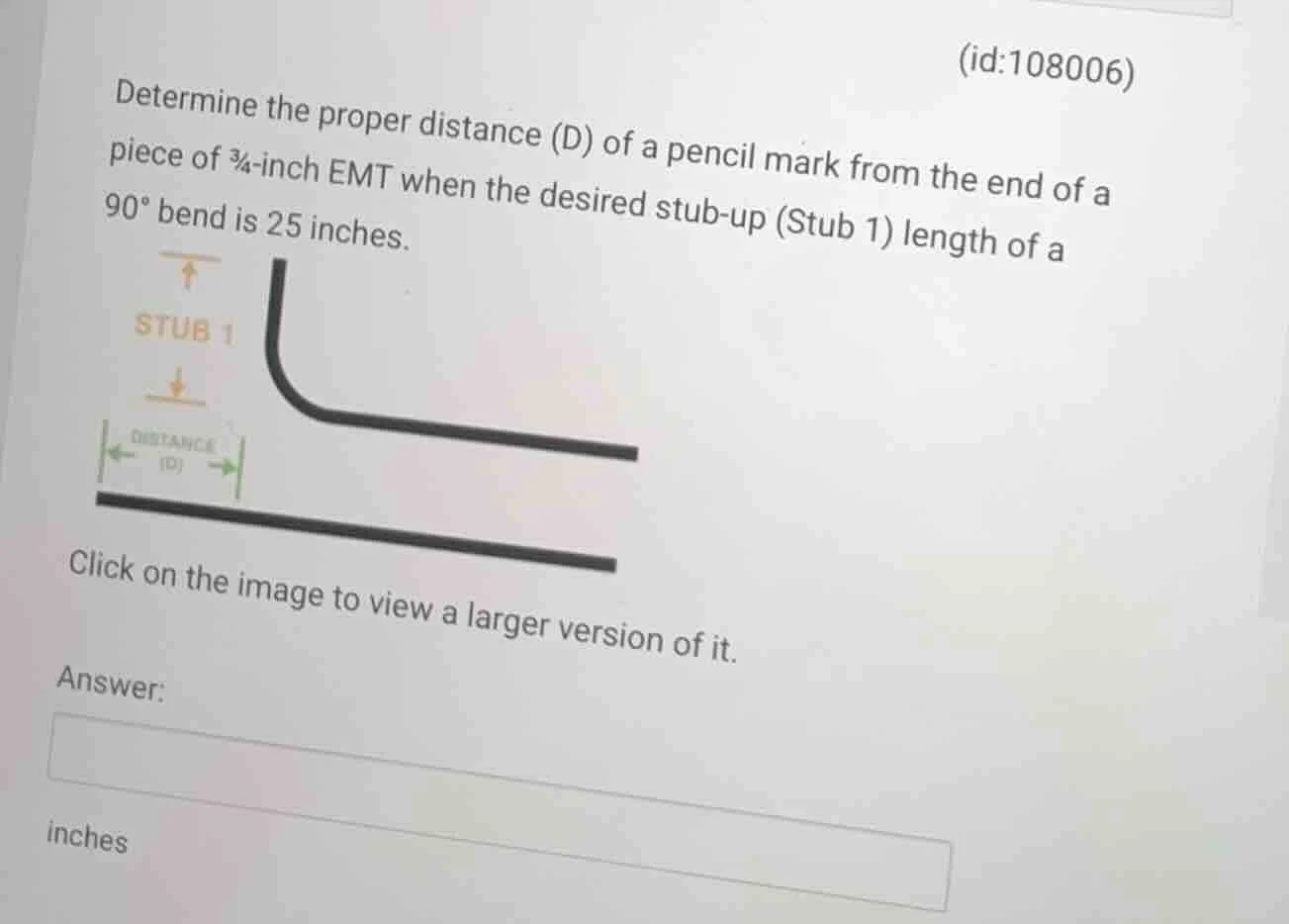 (id:108006) determine the proper distance (d) of a pencil mark from the…