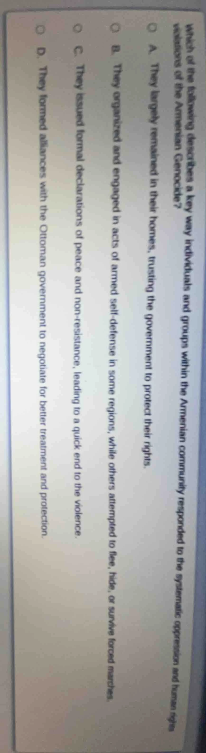 which of the following describes a key way individuals and groups withi…