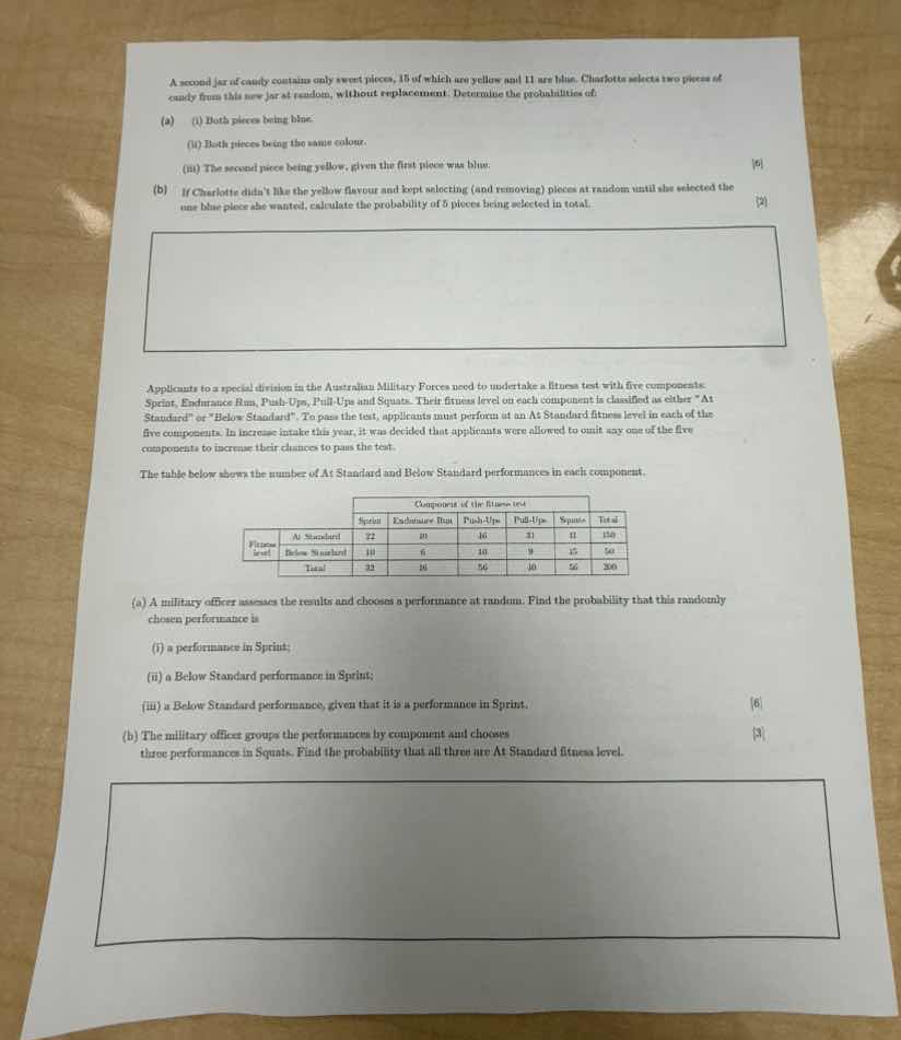 a second jar of candy contains only sweet pieces, 16 of which are yello…