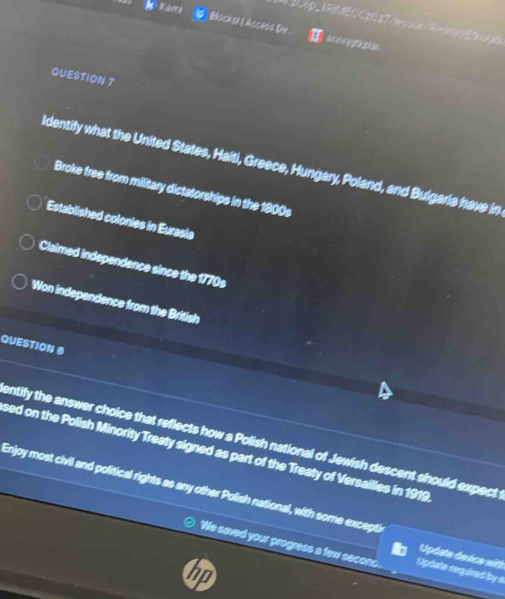question 7 identify what the united states, haiti, greece, hungary, pol…