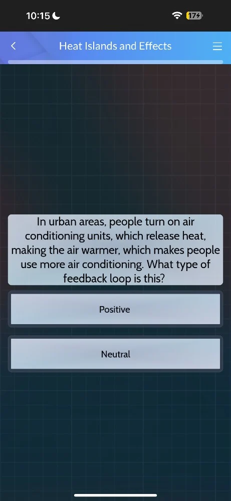 heat islands and effects in urban areas, people turn on air conditionin…