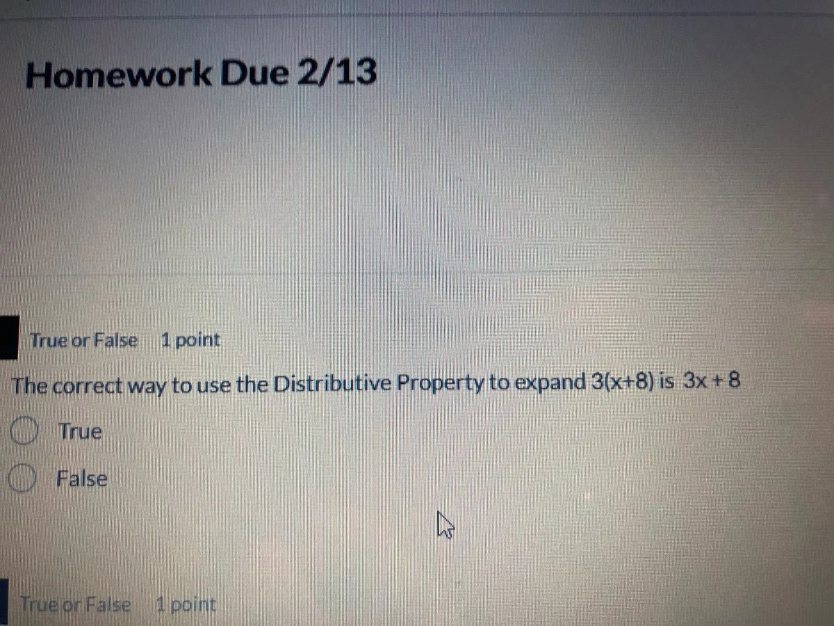 homework due 2/13 true or false 1 point the correct way to use the dist…